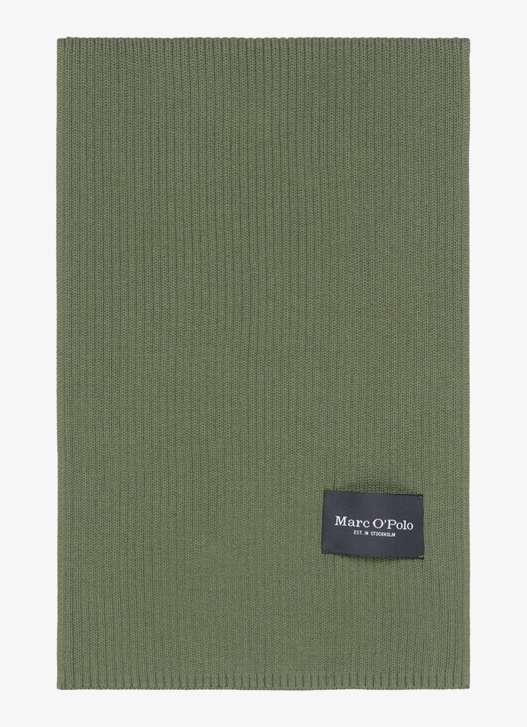 Marc O'Polo vilnonis šalikas su briaunomis, 170 x 25 cm