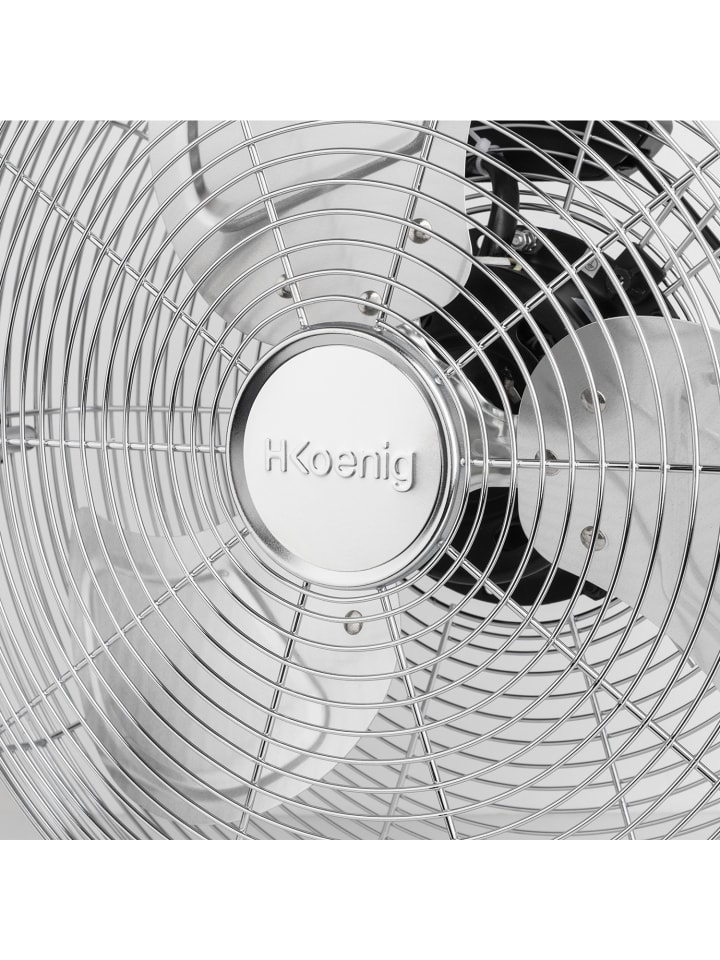 HKoenig Bodenventilator JOE30  in Silber günstig kaufen onesize