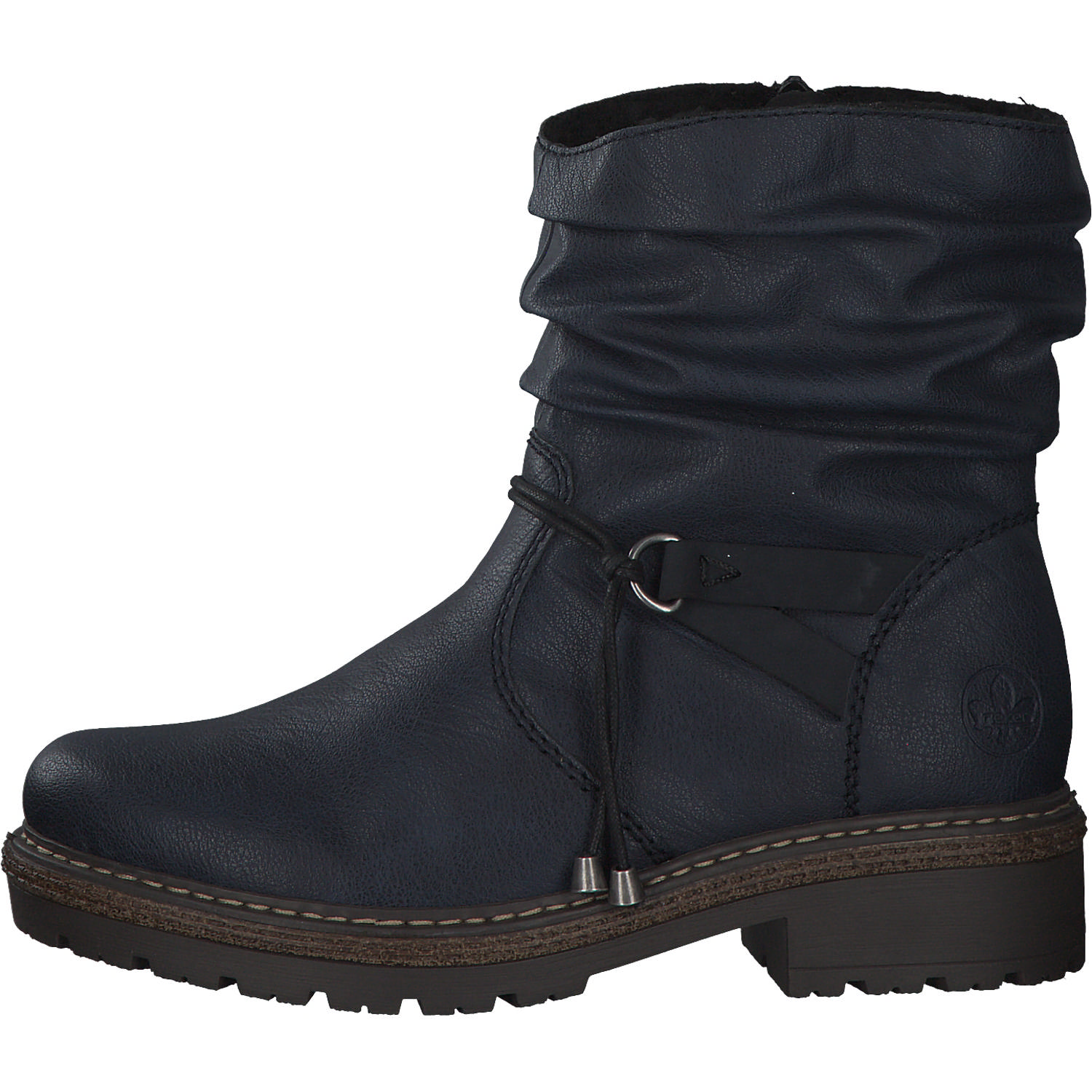 Rieker Z3494, Komfort-Stiefeletten, Damen, Blau (ozean/pazifik)