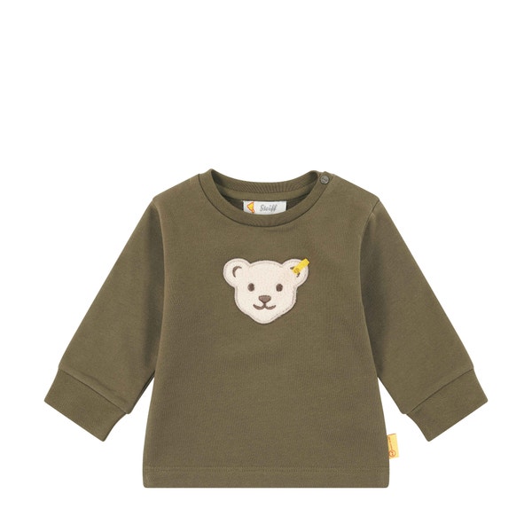 Sweatshirt, khaki für Jungs