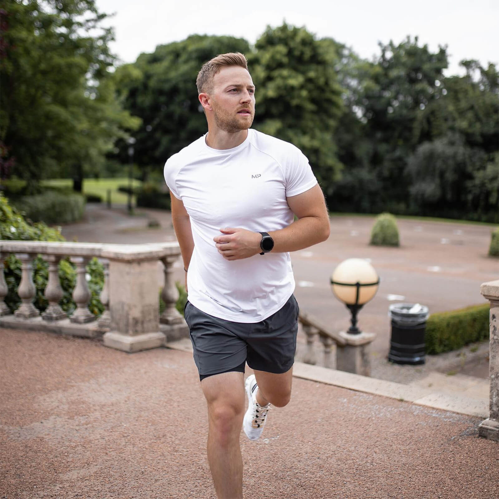 T-shirt d’entraînement MP pour hommes – Blanc