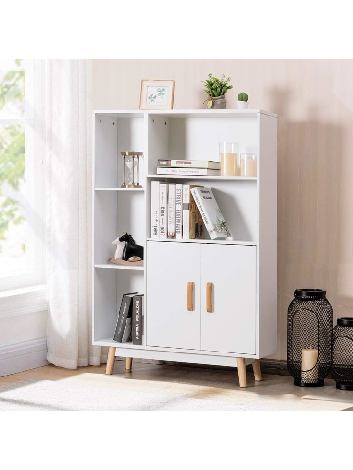 COSTWAY Sideboard in Weiß günstig kaufen 80 cm