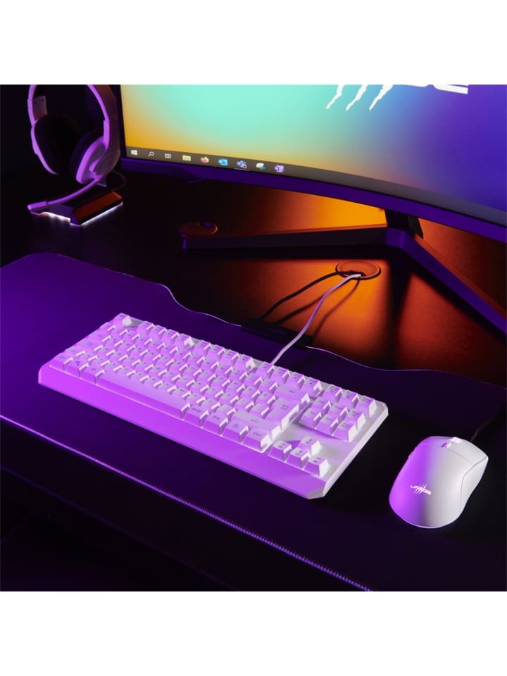 uRage Exodus 220 TKL, Weiß in Weiß günstig kaufen onesize