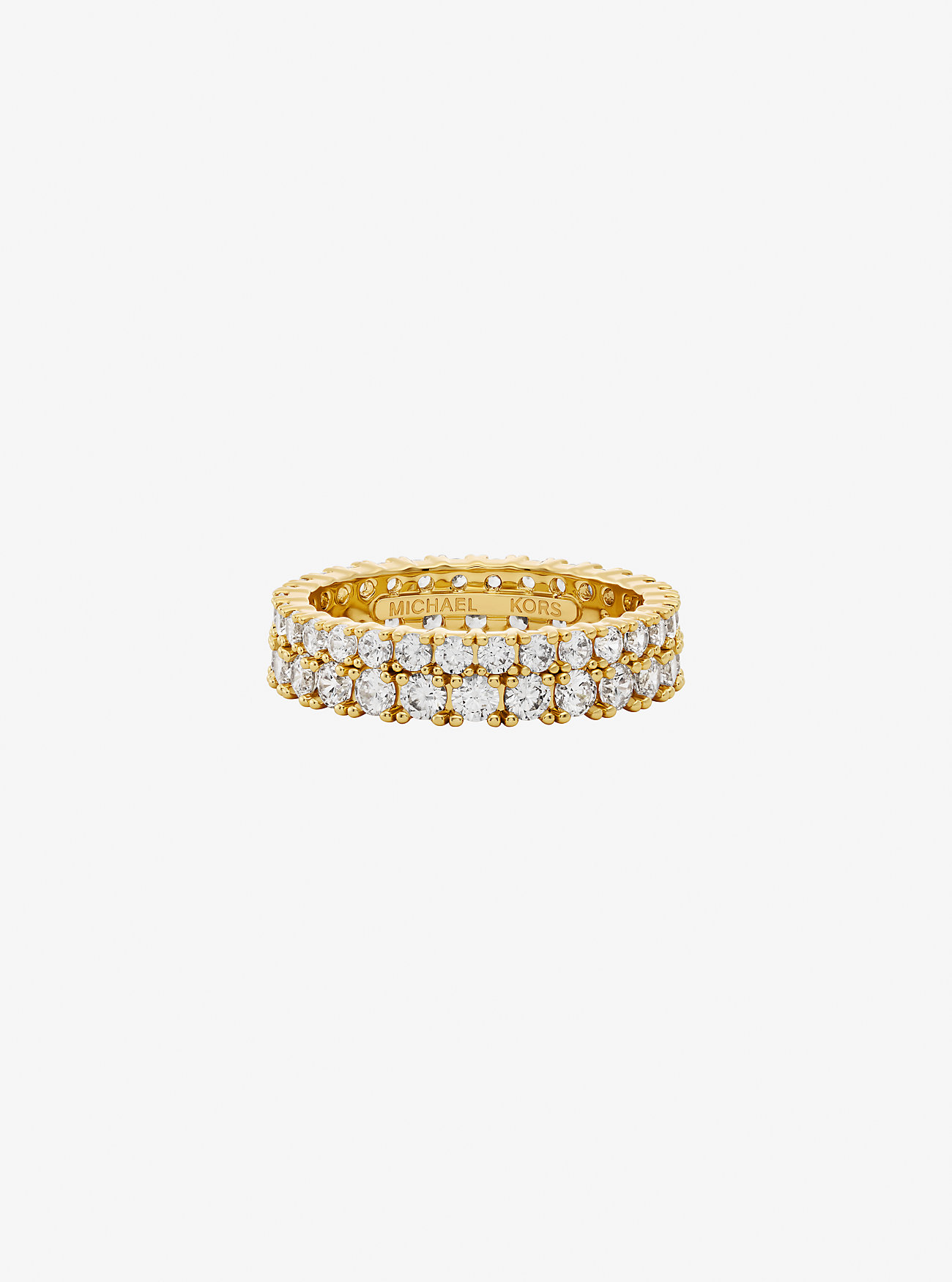 Double Pavé Ring - GOLD