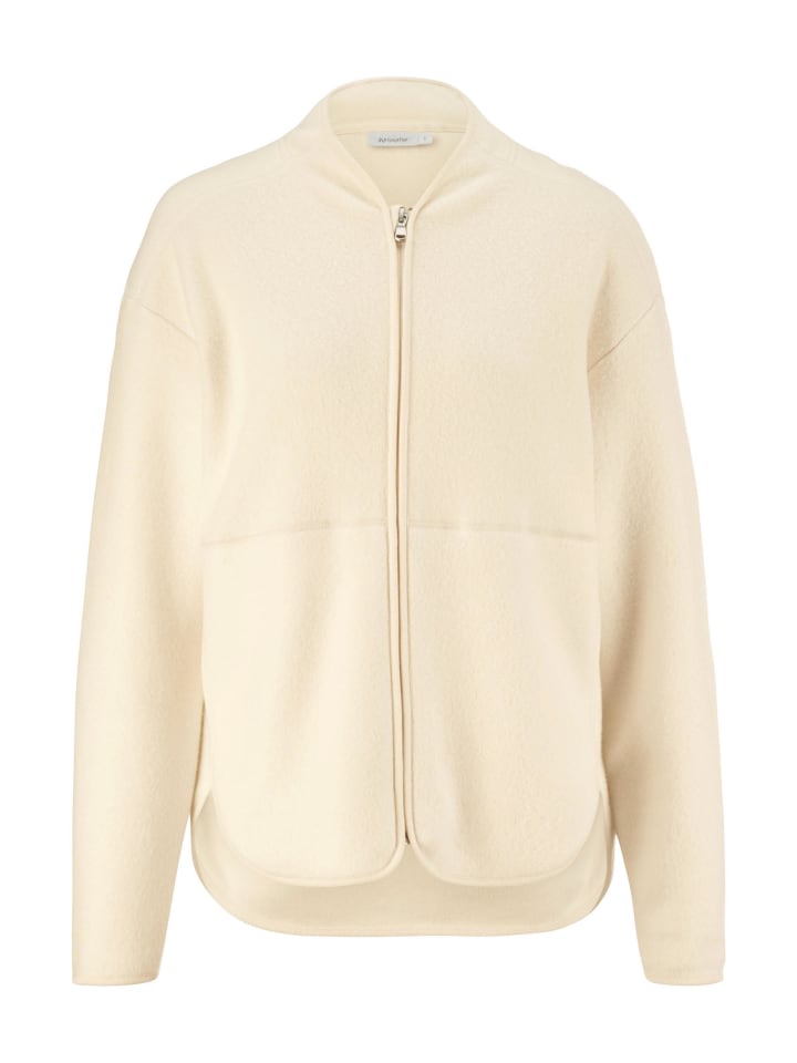 Hessnatur Fleece-Jacke in natur günstig kaufen