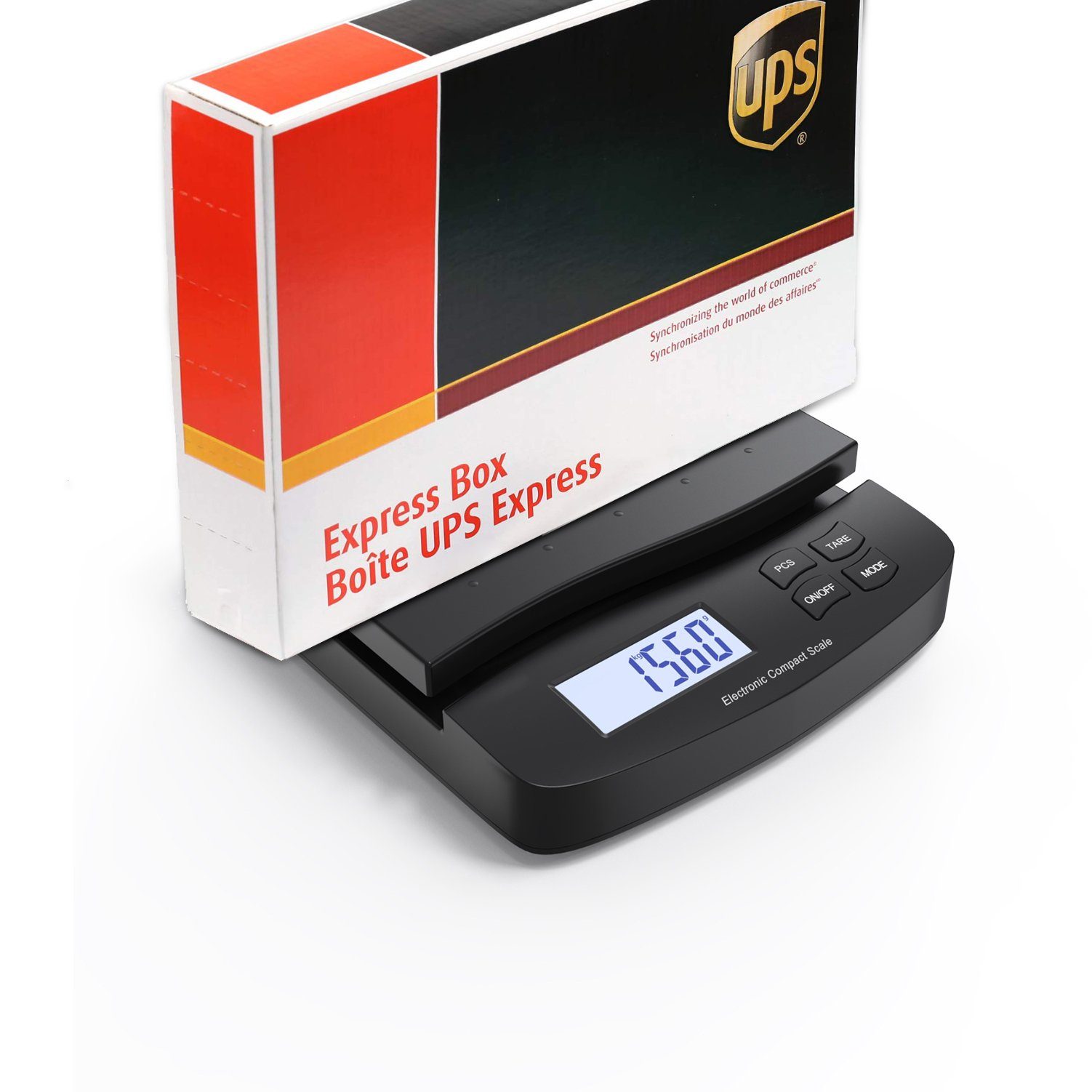 Zedelmaier Feinwaage Digitale Waage, eine Waage für alle Zwecke (Haus/Büro/Lager/Markt), bis 30kg, Tara, PCS,ABS, Batterien enthalten