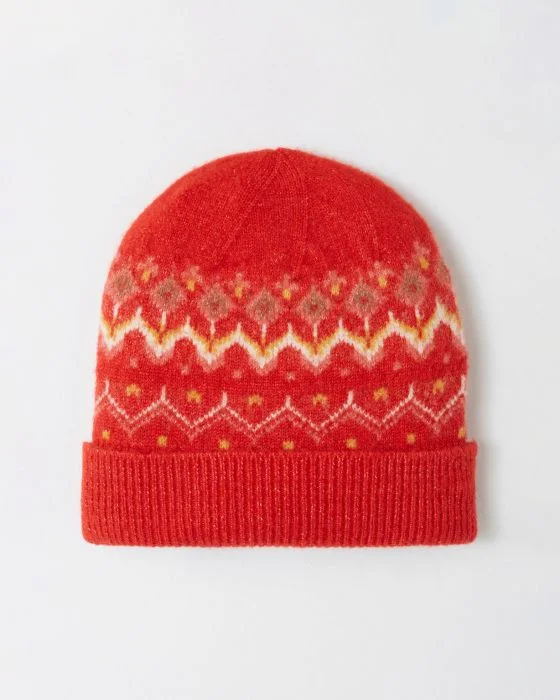 Bonnet maille chaude jacquard Thermolactyl