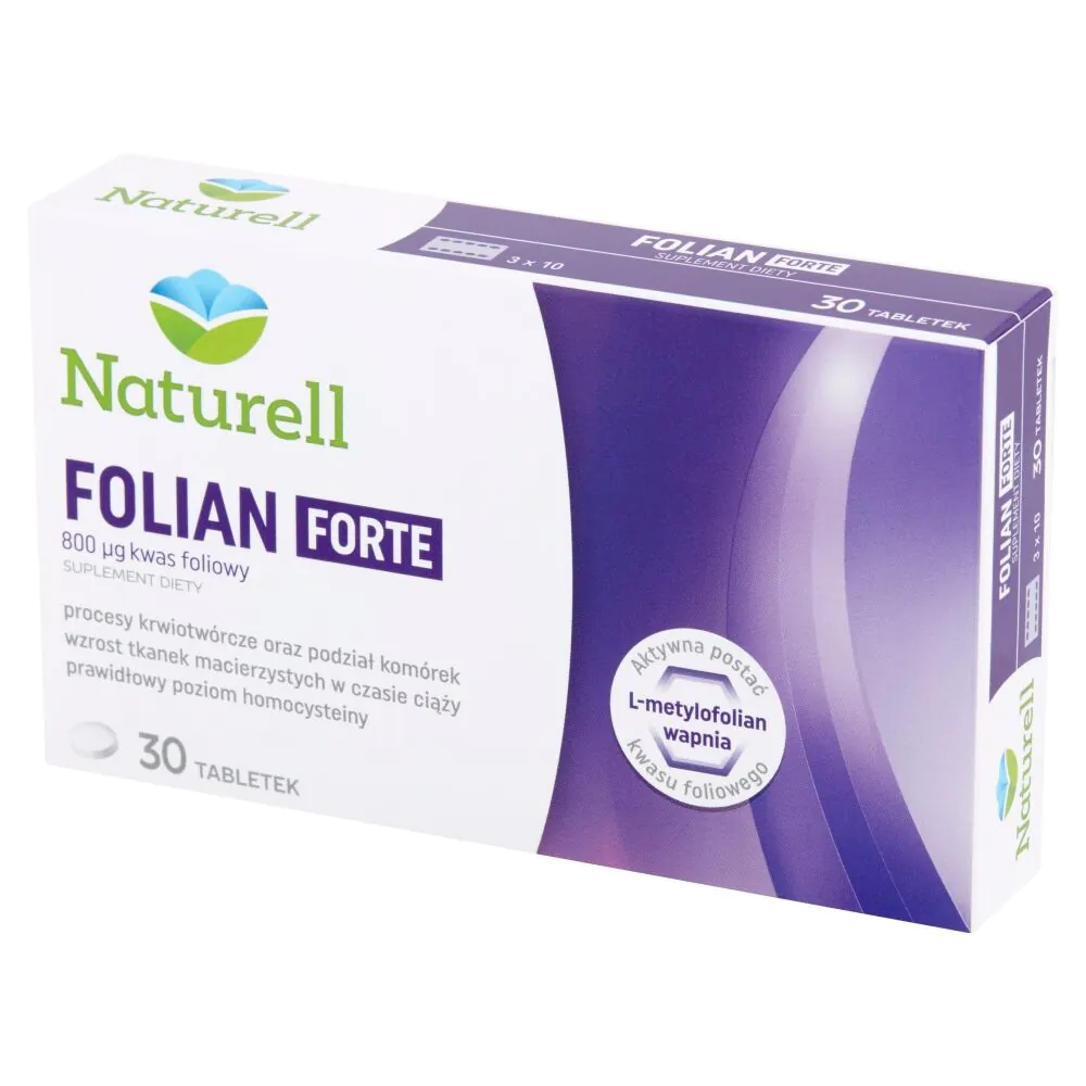 Naturell Folian Forte, Tabletki