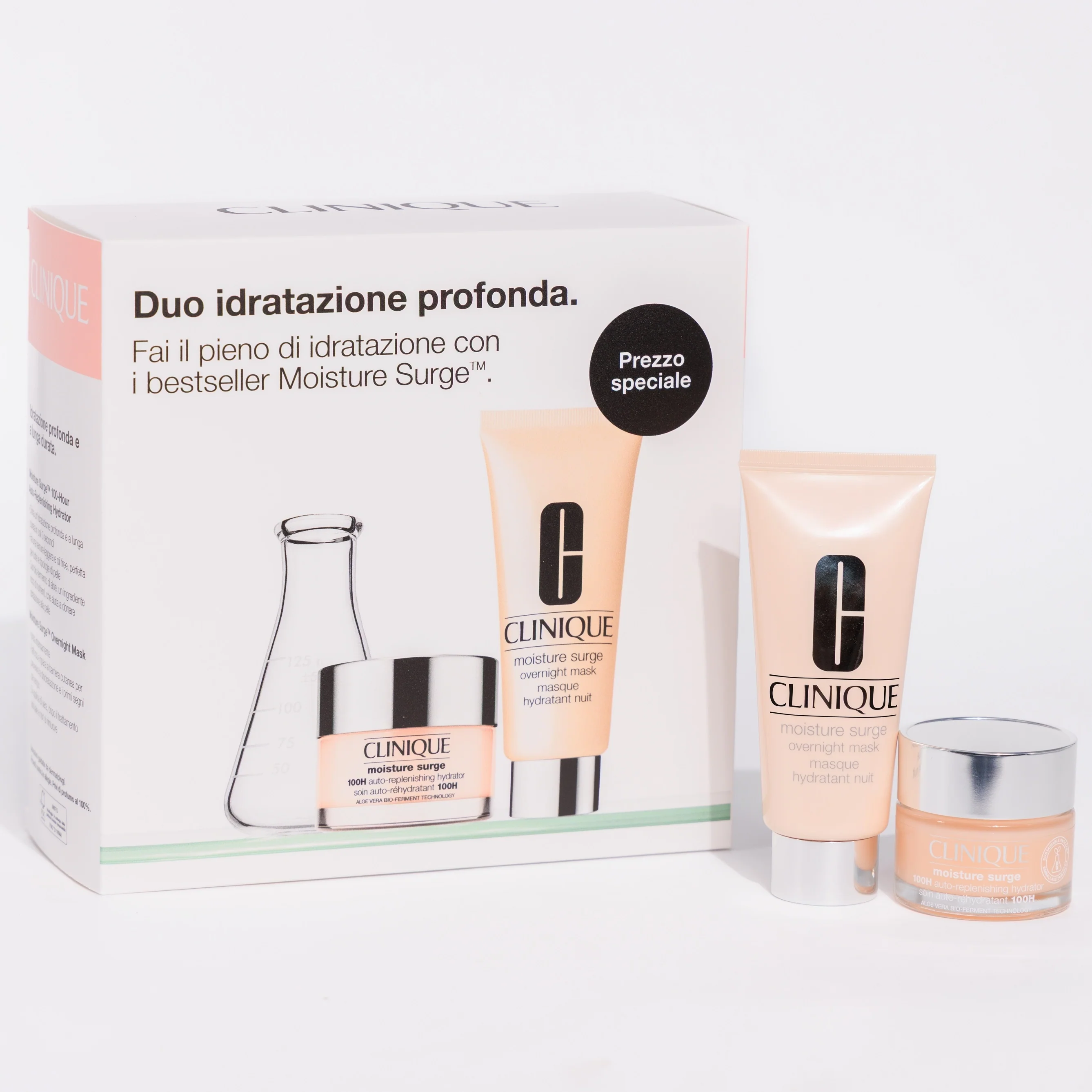 Moisture Surge Summer Set - Set hidratante, crema de día hidratante, mascarilla facial hidratante