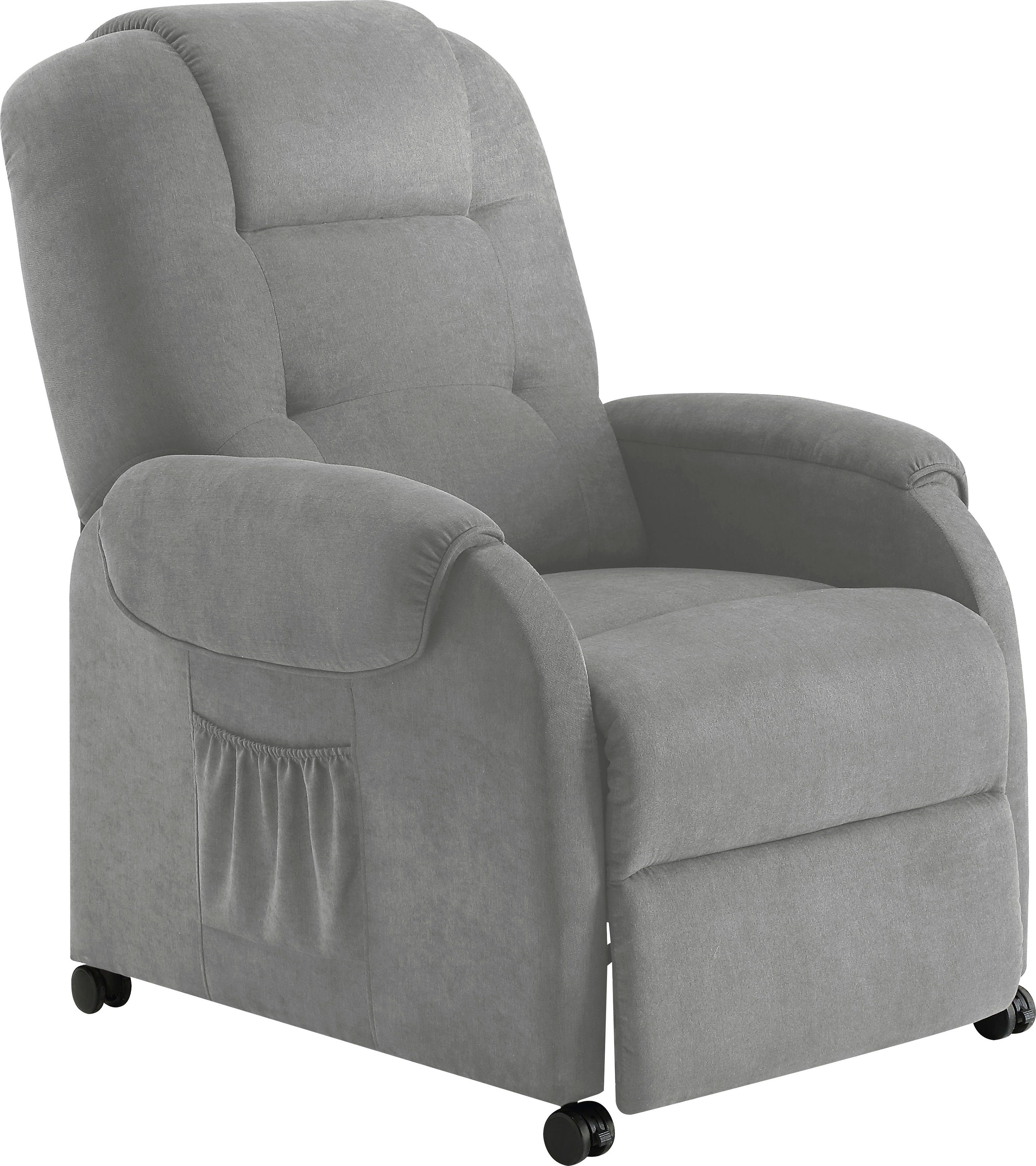 ATLANTIC home collection Relaxsessel Tobi, inklusive Relaxfunktion und Federkern