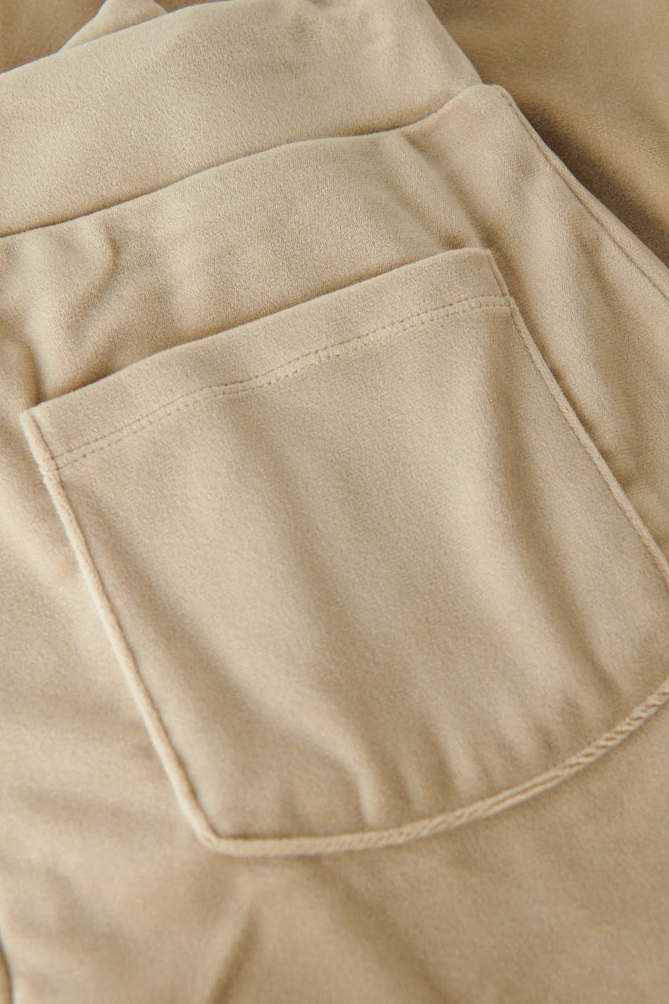 Melinda petite velour trousers