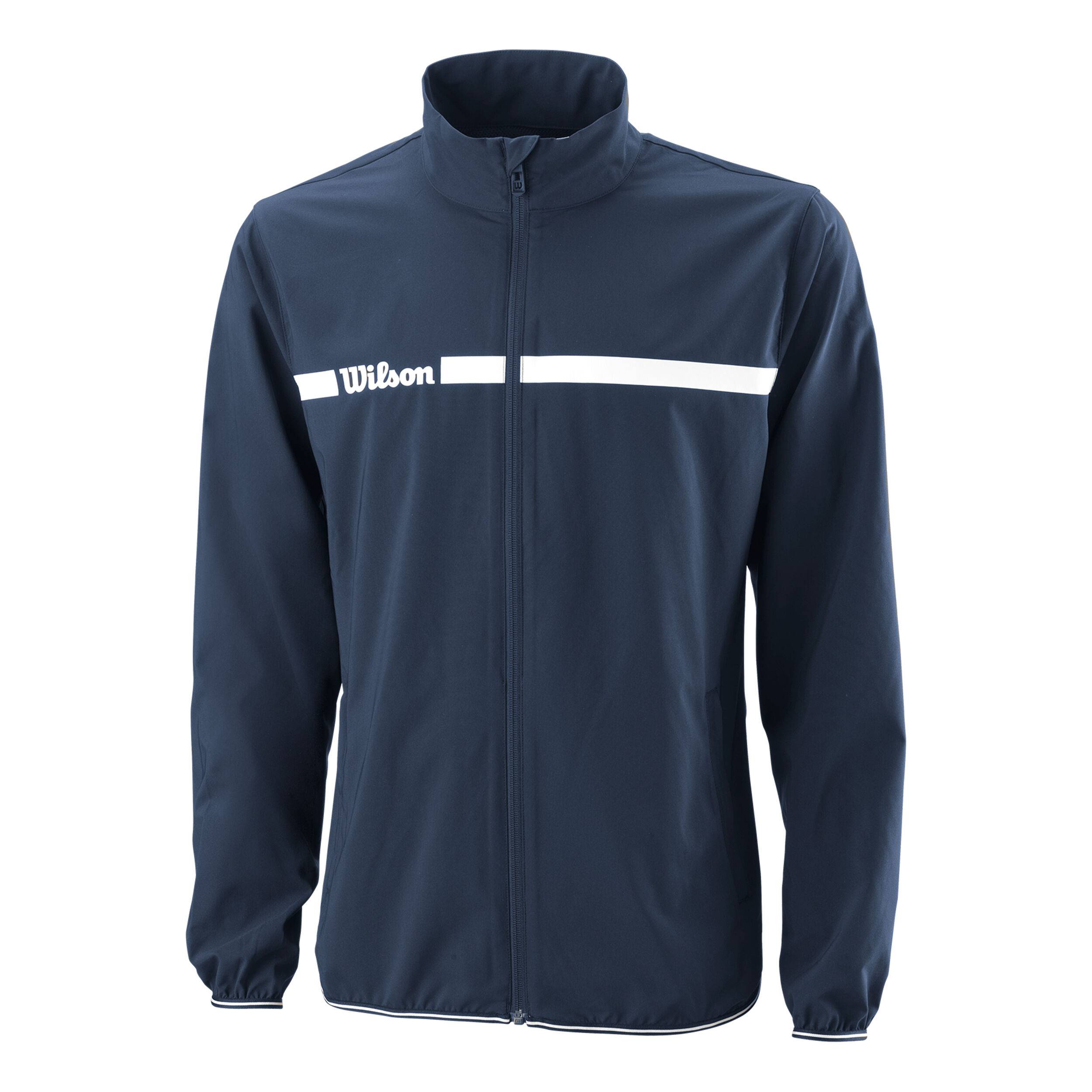 Trainingsjacke Herren - Dunkelblau, Weiß