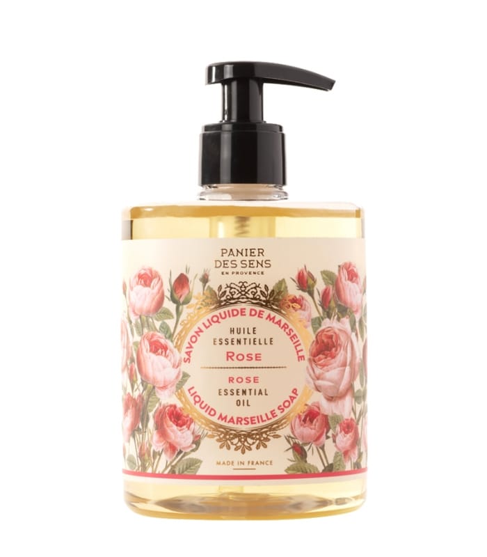 PANIER DES SENS-SAVON LIQUIDE DE MARSEILLE-Rose Restructurante