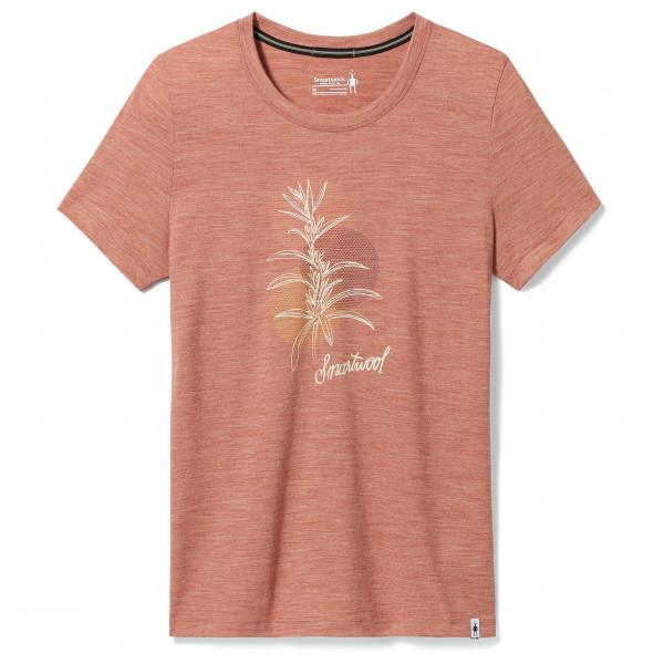 Smartwool - Women's Sage Plant Graphic S/S Tee Slim Fit - Merinoshirt