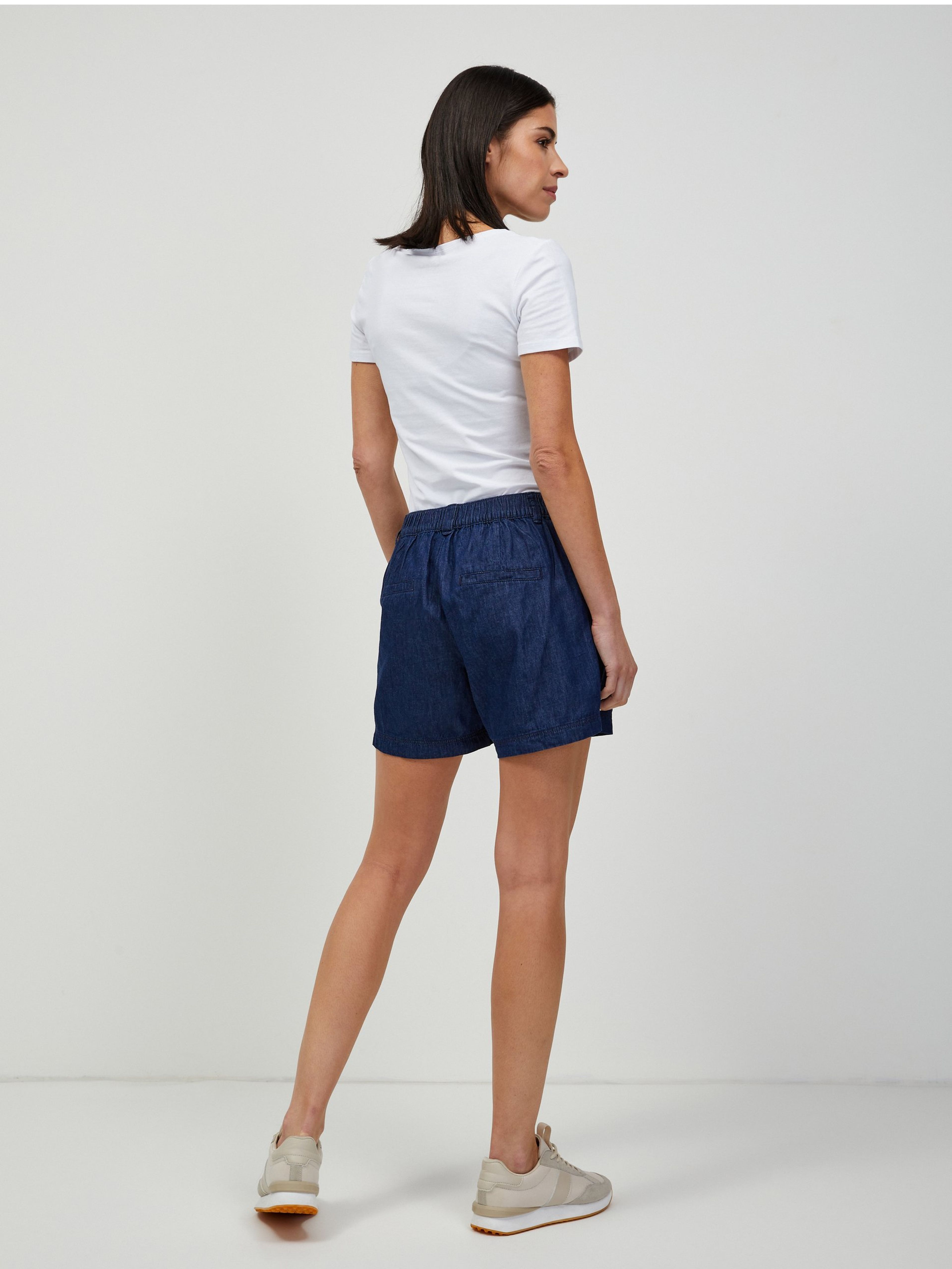 Dunkelblaue Shorts ORSAY