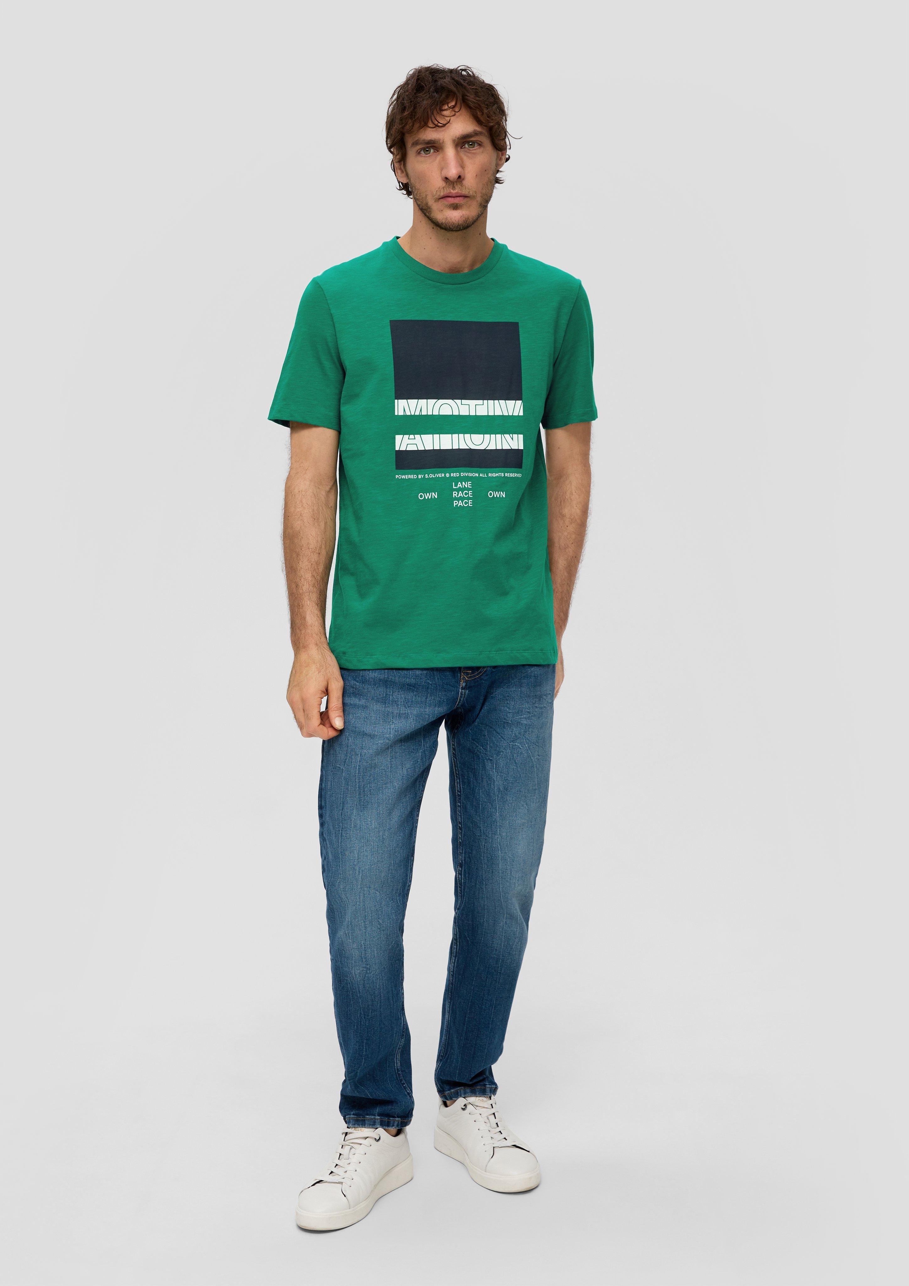 T-Shirt mit Frontprint  2141466-76D1
