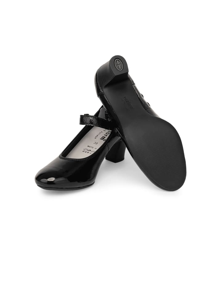 VITAFORM Hirschleder Pumps in schwarz günstig kaufen
