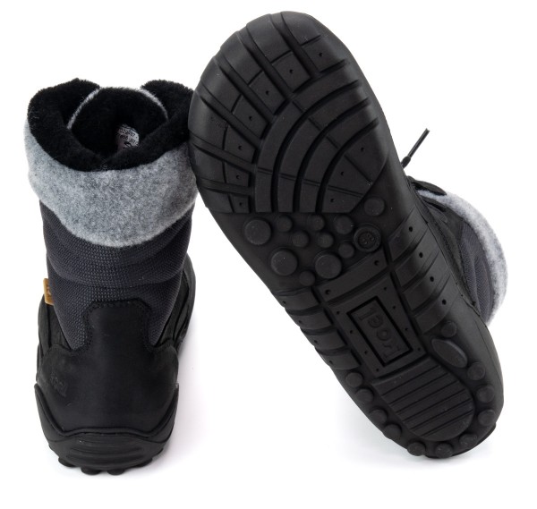 Koel Santi |mid ~ Liam Schnürstiefel Winter ~ Black