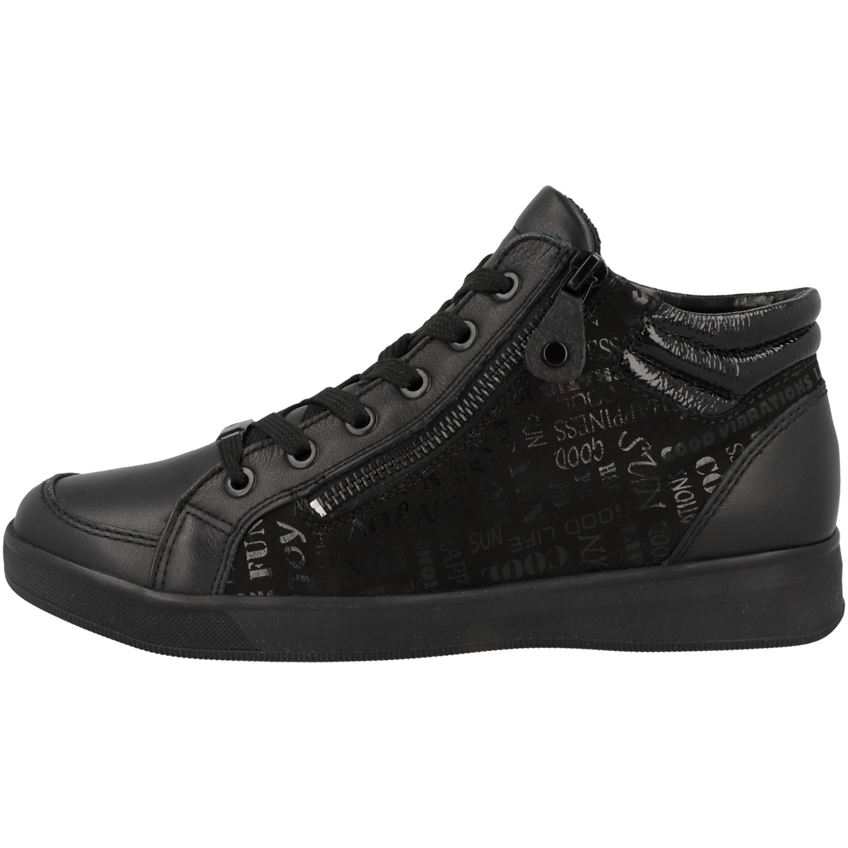 Ara 12-44499 Sneaker mid schwarz