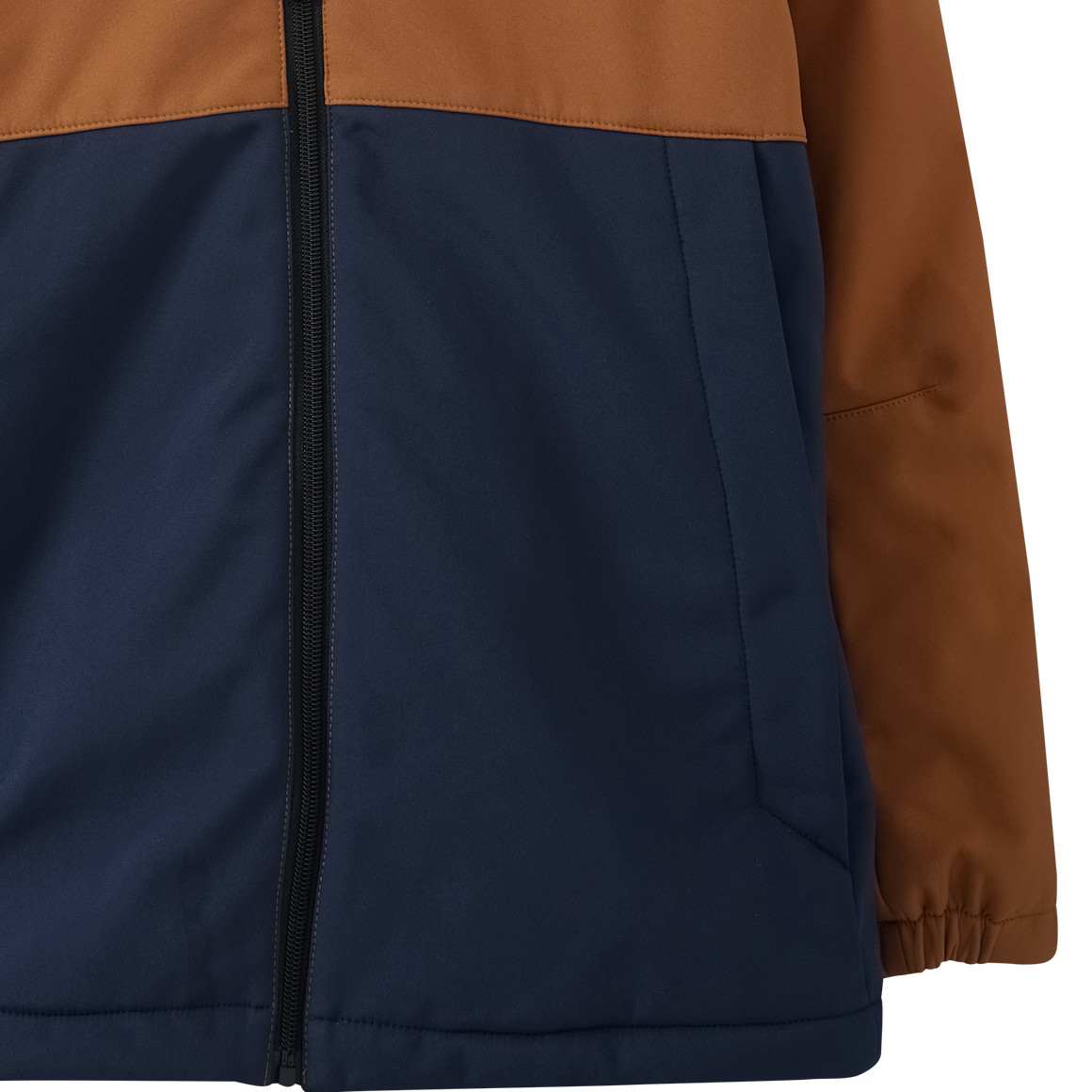 Jungen Softshelljacke mit Flächenteiler