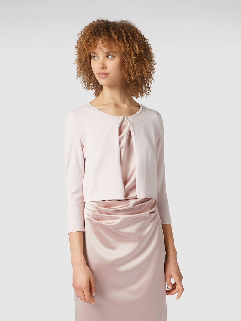 Bolero mit Rückseite aus Chiffon in rosa