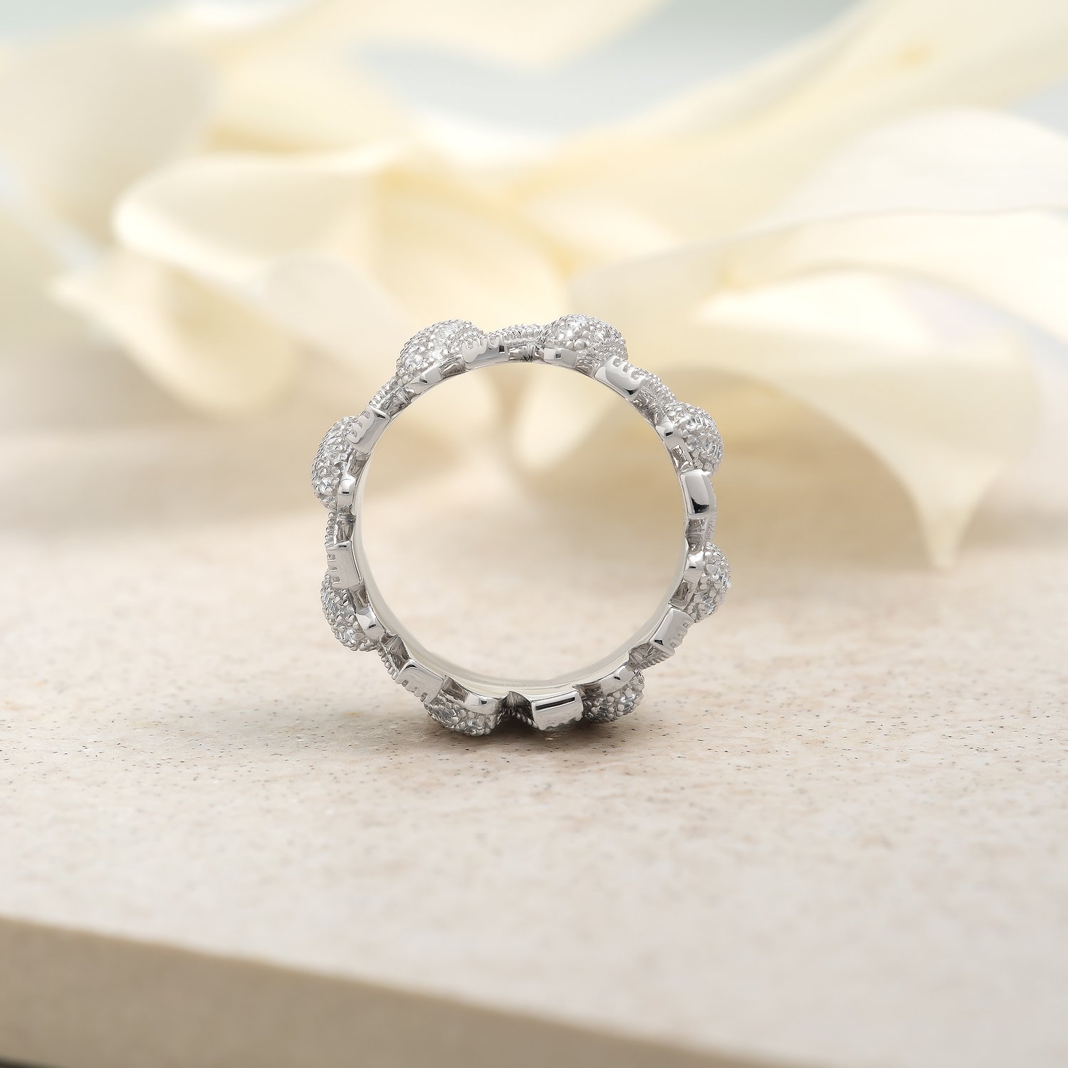 Throw away silver rings