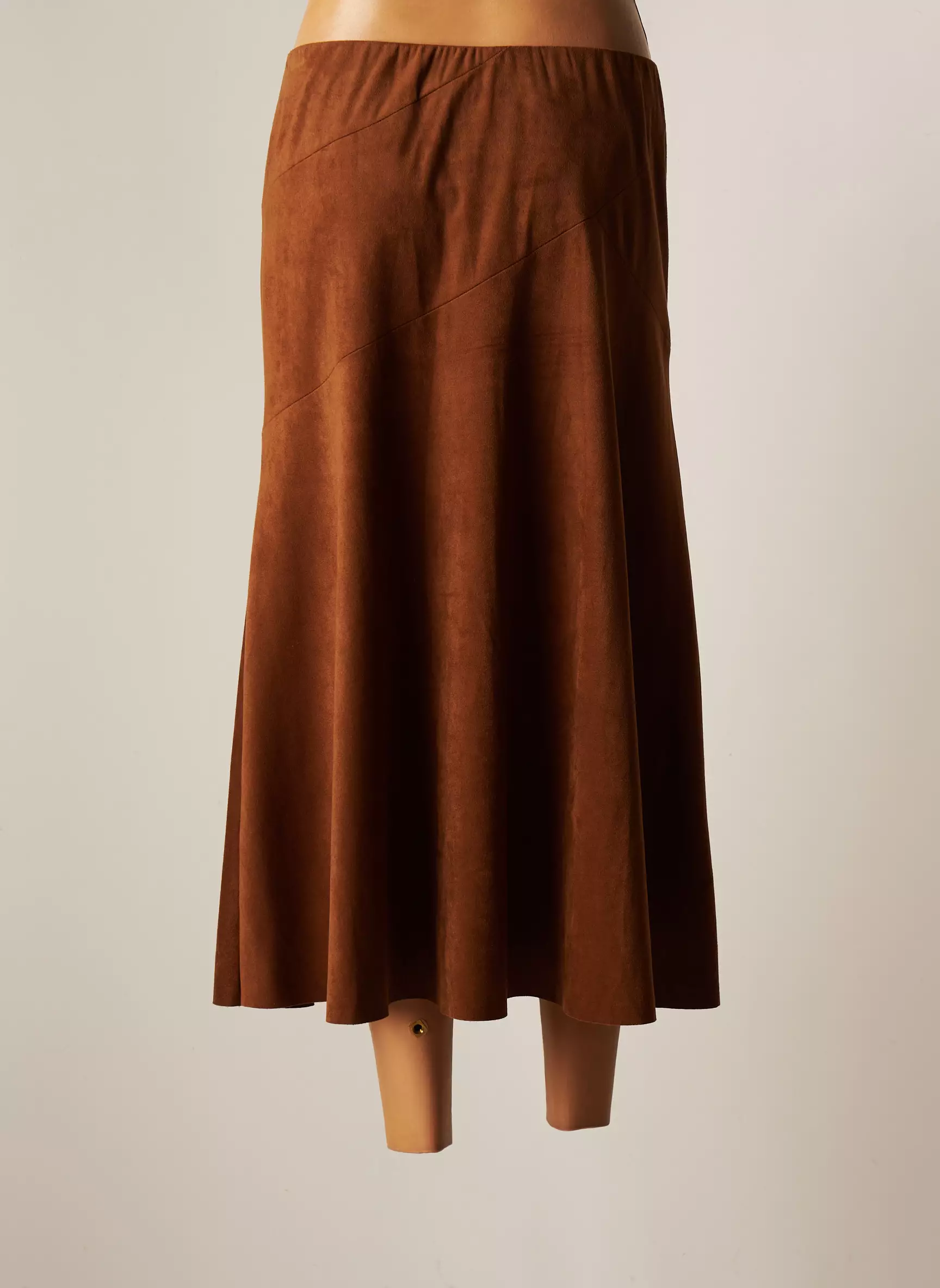 Gardeur Jupes Mi Longues Femme couleur marron