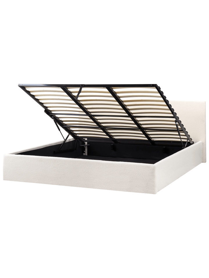 Beliani Doppelbett ORBEY in Weiß - (W) 198 x (H) 88 x (L) 212 cm günstig kaufen onesize