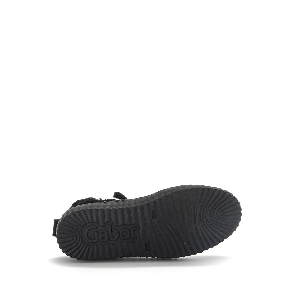 Gabor fashion Schnürstiefelette schwarz