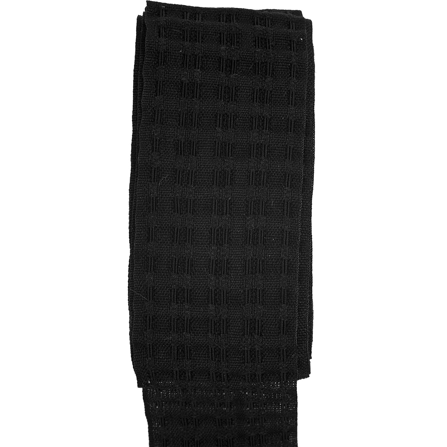 Elastisches Kräuselband, schwarz, Breite: 5 cm,Länge: 3,5 m