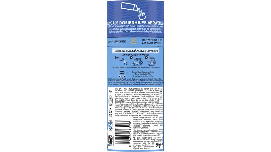 Lenor Wäscheparfüm Aprilfrische 160 g