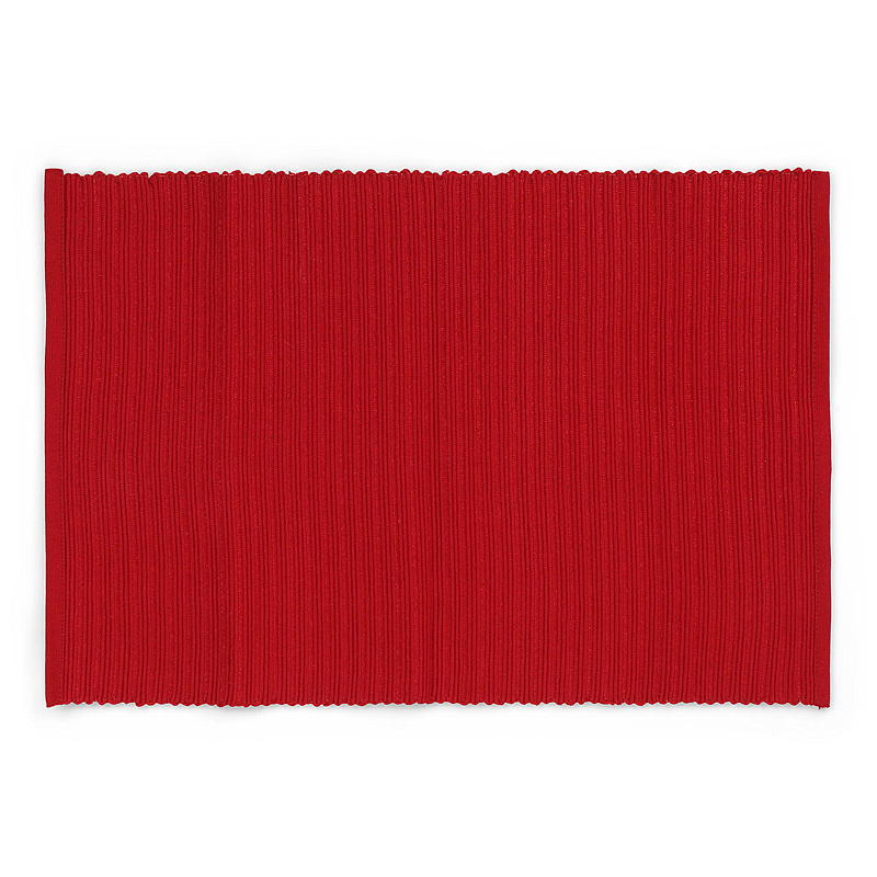 Home Brikke 33x45 cm bomull lurex rød