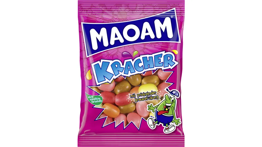 Maoam Suessware Kaubonbon-Dragees Kracher 200 g