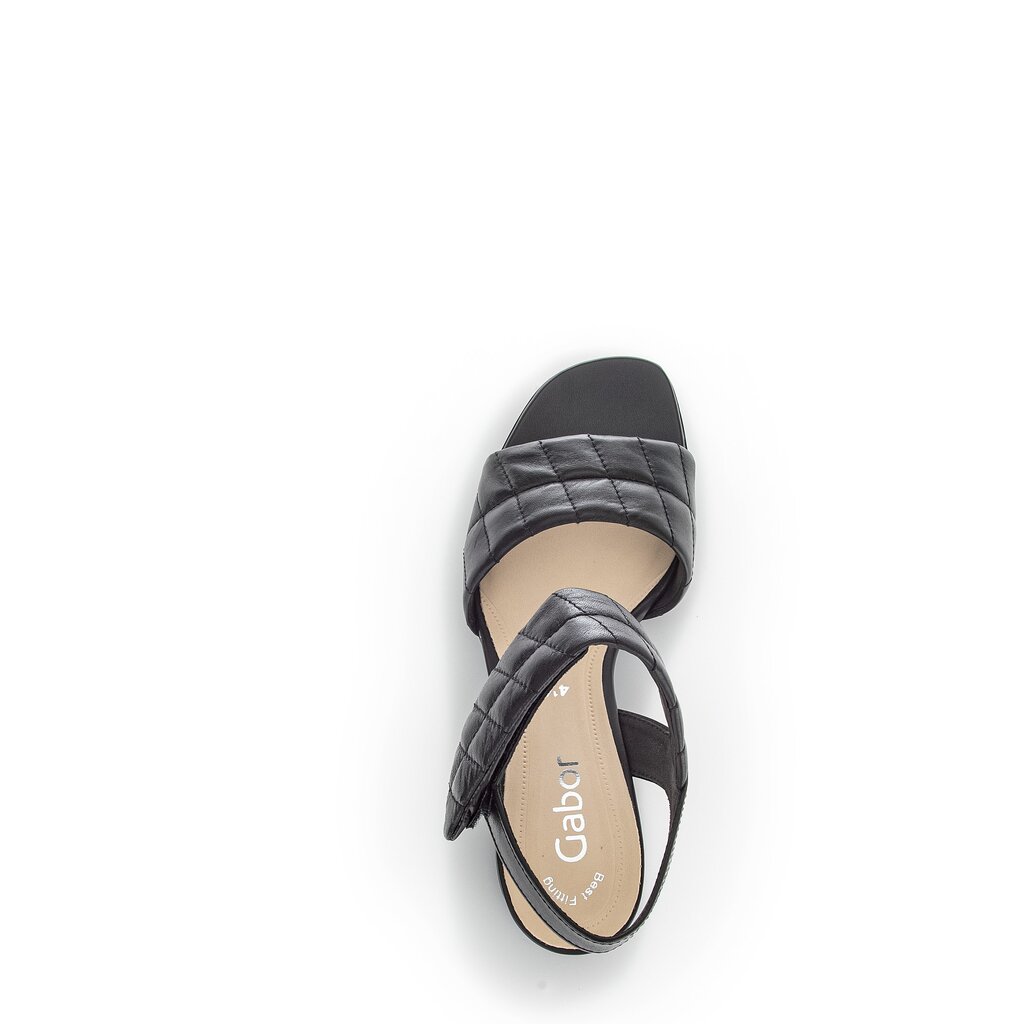 Gabor fashion Riemchensandale schwarz
