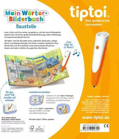 tiptoi® Mein Wörter-Bilderbuch Baustelle