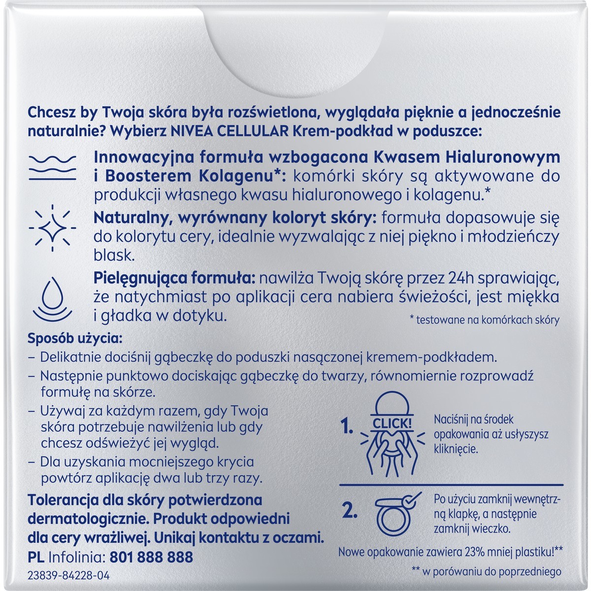 Hyaluron Cellular Expert Finish 3in1 Pflege Cushion