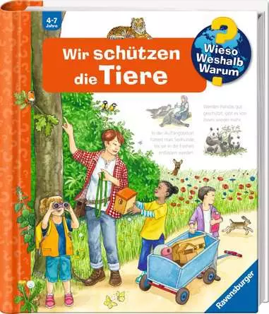 Ravensburger Wieso? Weshalb? Warum?, Band 43: Wir schützen die Tiere