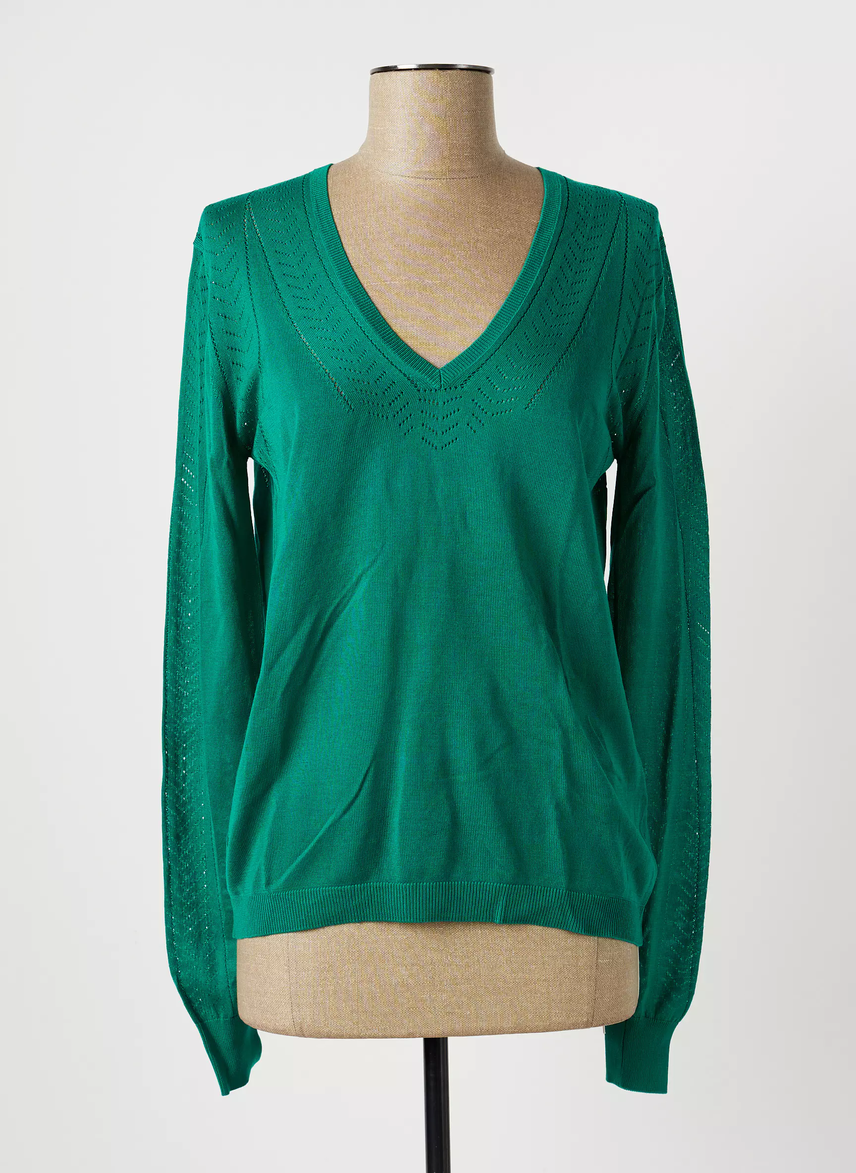 La Fee Maraboutee Pulls Femme couleur vert