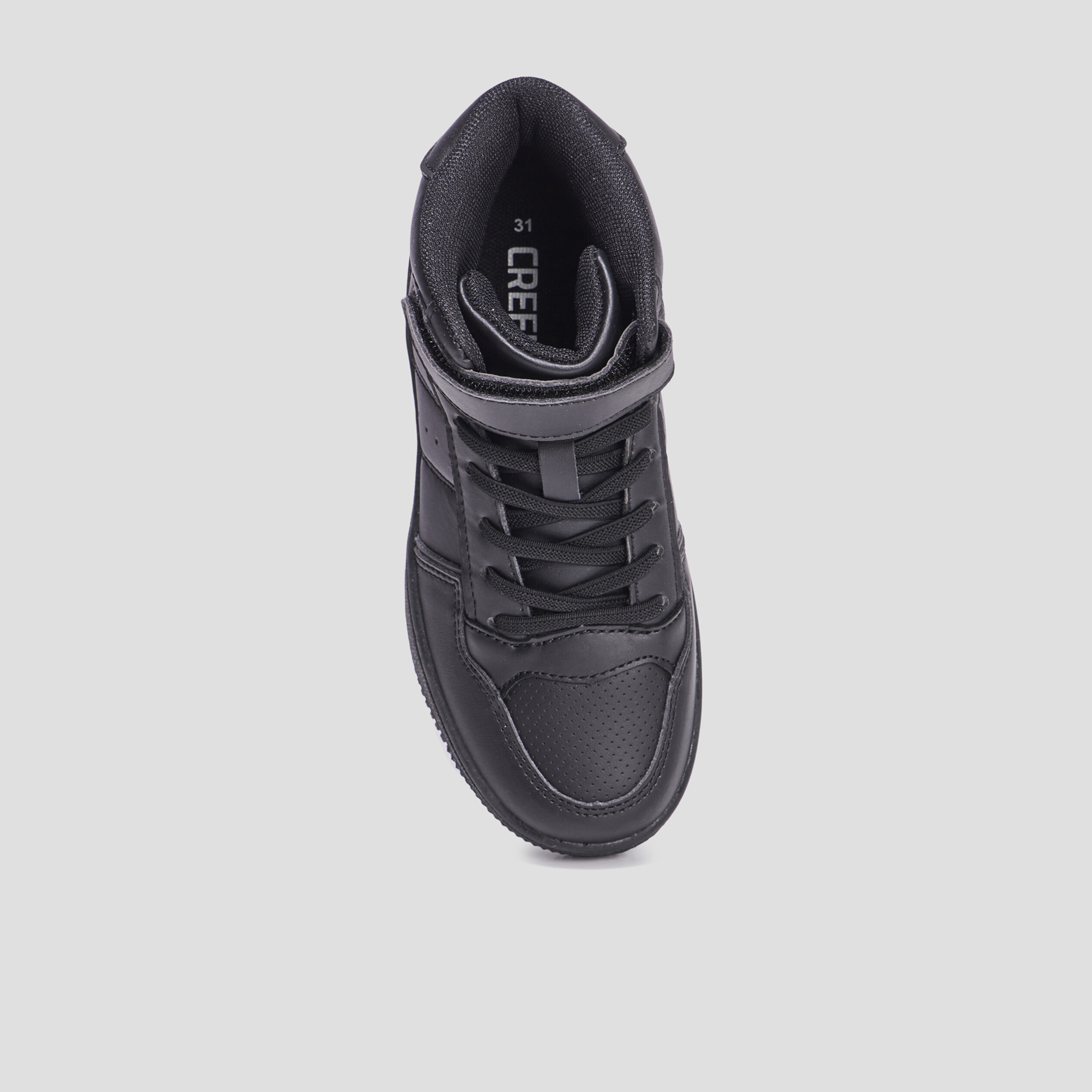 Baskets montantes Creeks Ktempete noir garçon | La Halle