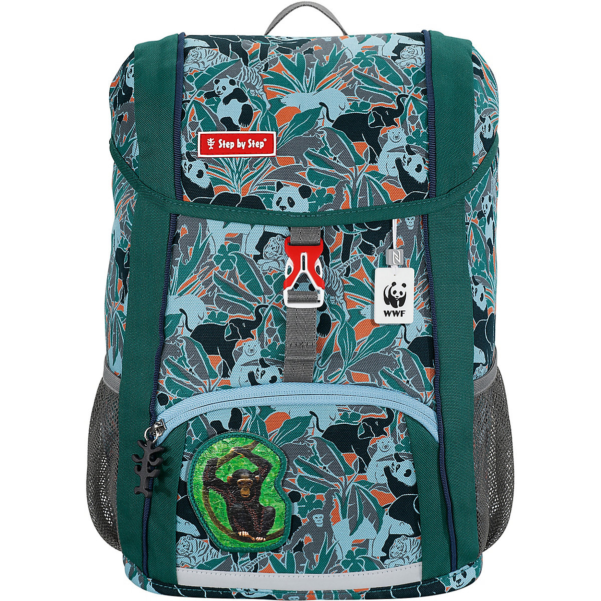 Kinderrucksackset KID WWF Monkeys, 3-tlg. (2022)