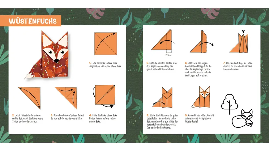 88 x Origami Kids – Wilde Tiere