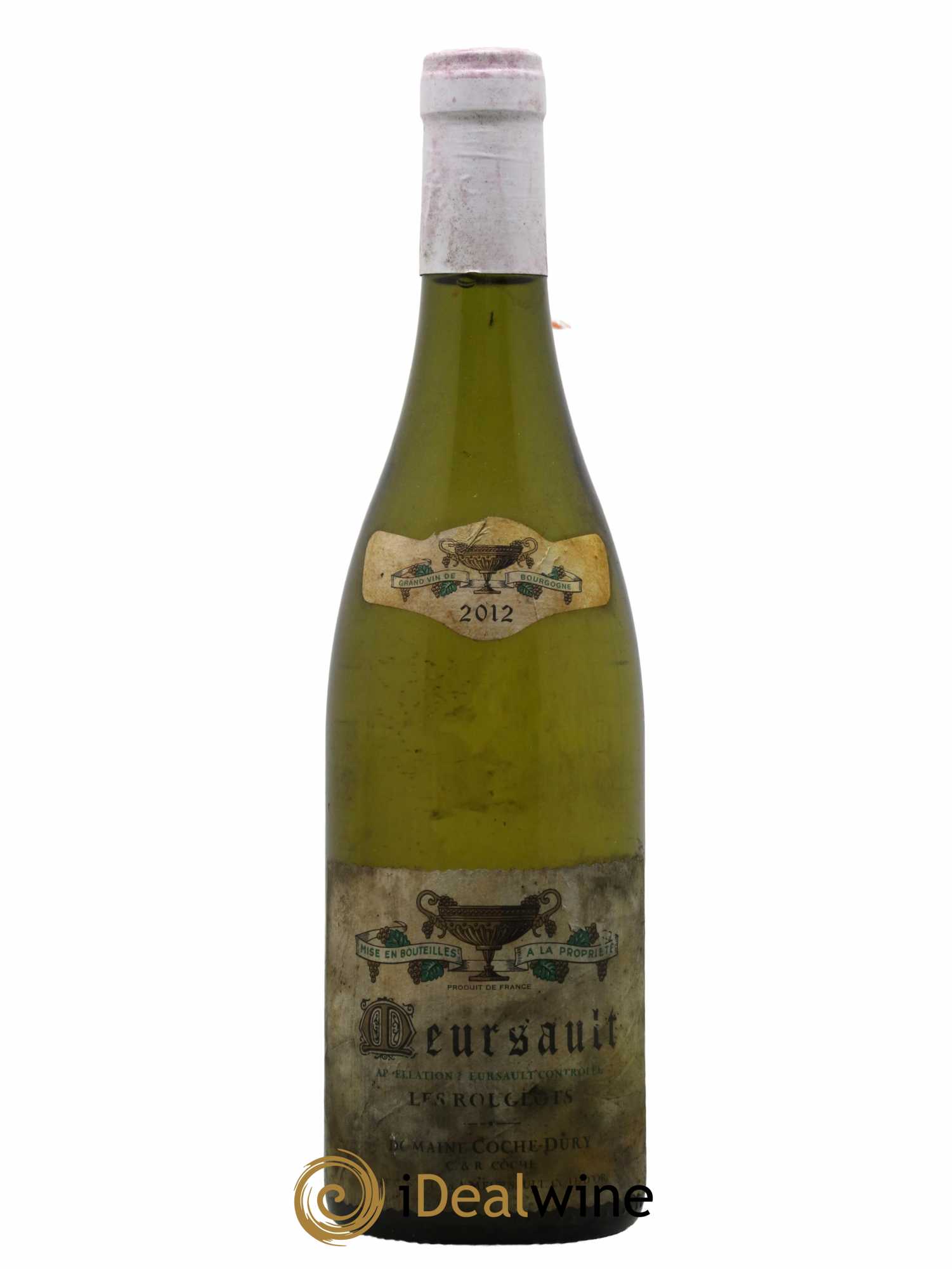 Meursault Les Rougeots Coche Dury (Domaine)  2012 - Lot de 1 Bouteille