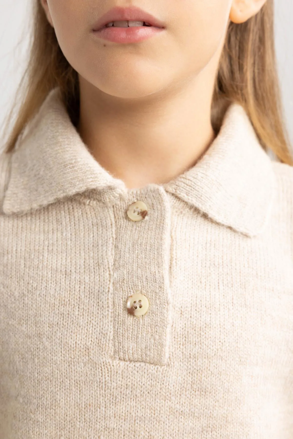DeFacto  Polokragen-Pullover für Mädchen in normaler Passform