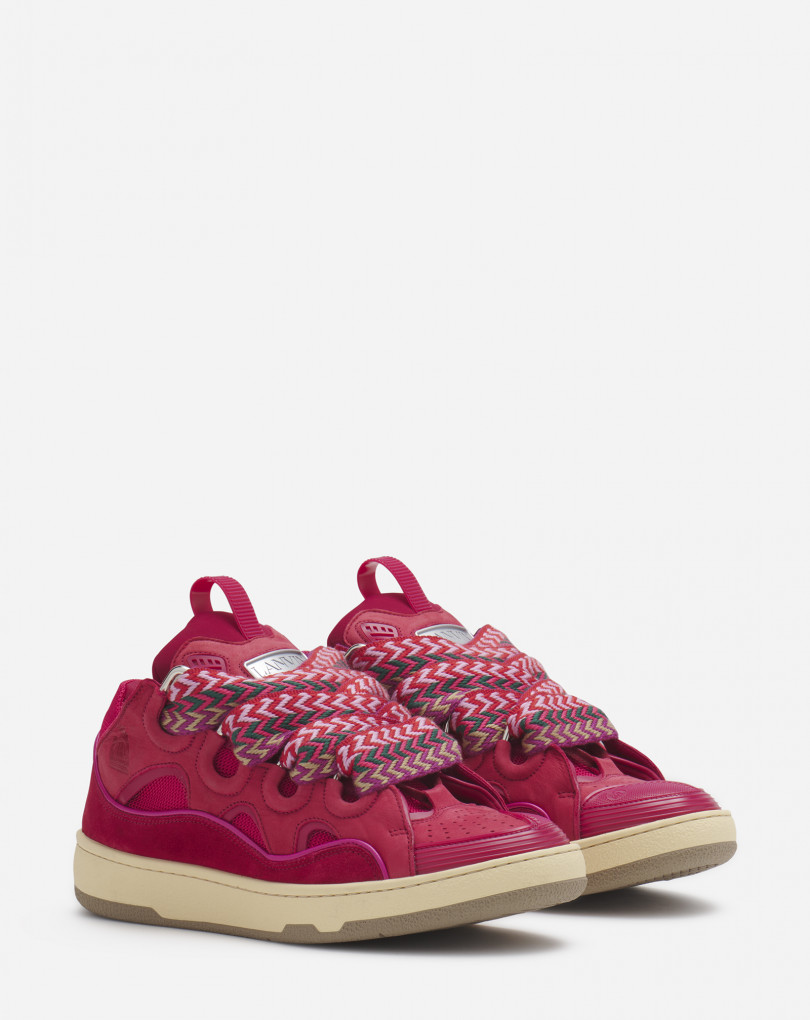 SNEAKERS CURB EN CUIR