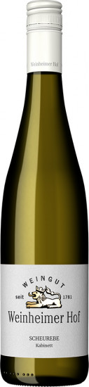 2020 Scheurebe Kabinett lieblich - Weingut Weinheimer Hof