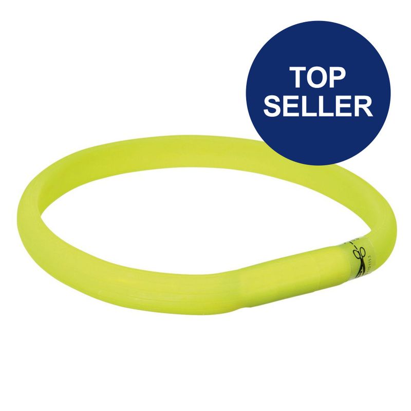 Trixie USB Leuchthalsband grün zu TOP-Preisen