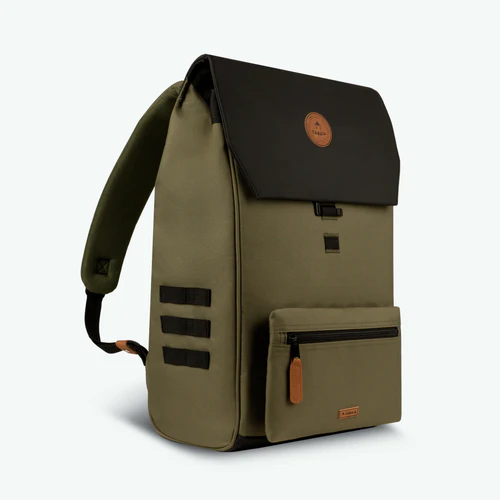City Deva khaki backpack