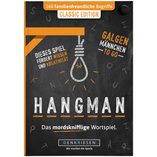 HANGMAN - CLASSIC EDITION - Reisespiel