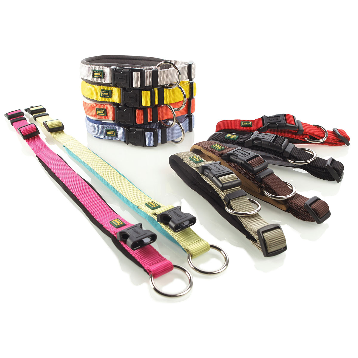 Hunter Neopren Vario Plus Halsung braun/karamell bei ZooRoyal