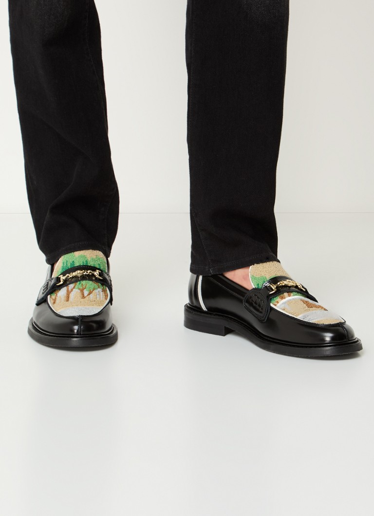 Mocasini din piele Pavillon Filling Pieces